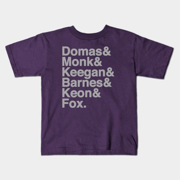 Sacramento Basketball Kids T-Shirt by huckblade